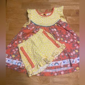 Wild Flowers Size 8 Top size 6 shorts! Summer 🌻☀️